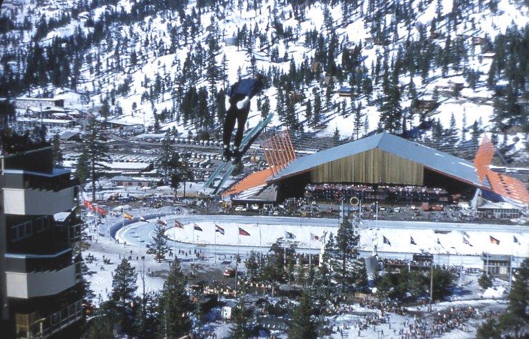 Blythe Arena at the 1960 Olympics at Squaw Valley, site for opening and closing ceremonies | Photo: Courtesy Eddy Ancinas